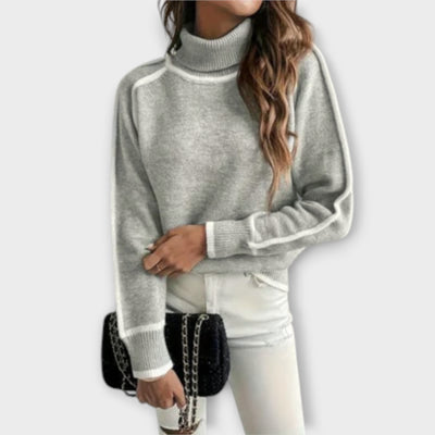 Aurora - Casual turtleneck sweater