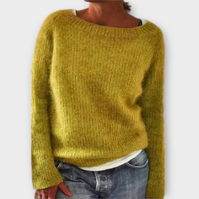 Regine - plain knitted sweater