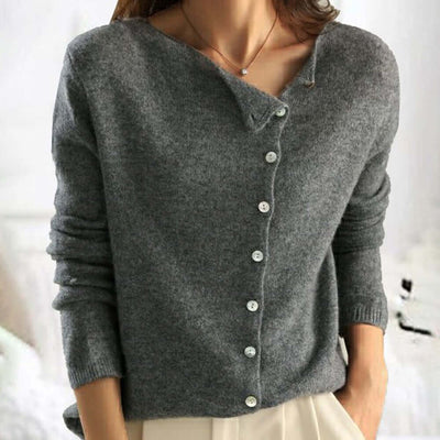 Velice - Elegant Buttoned Sweater