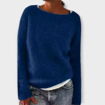 Regine - plain knitted sweater