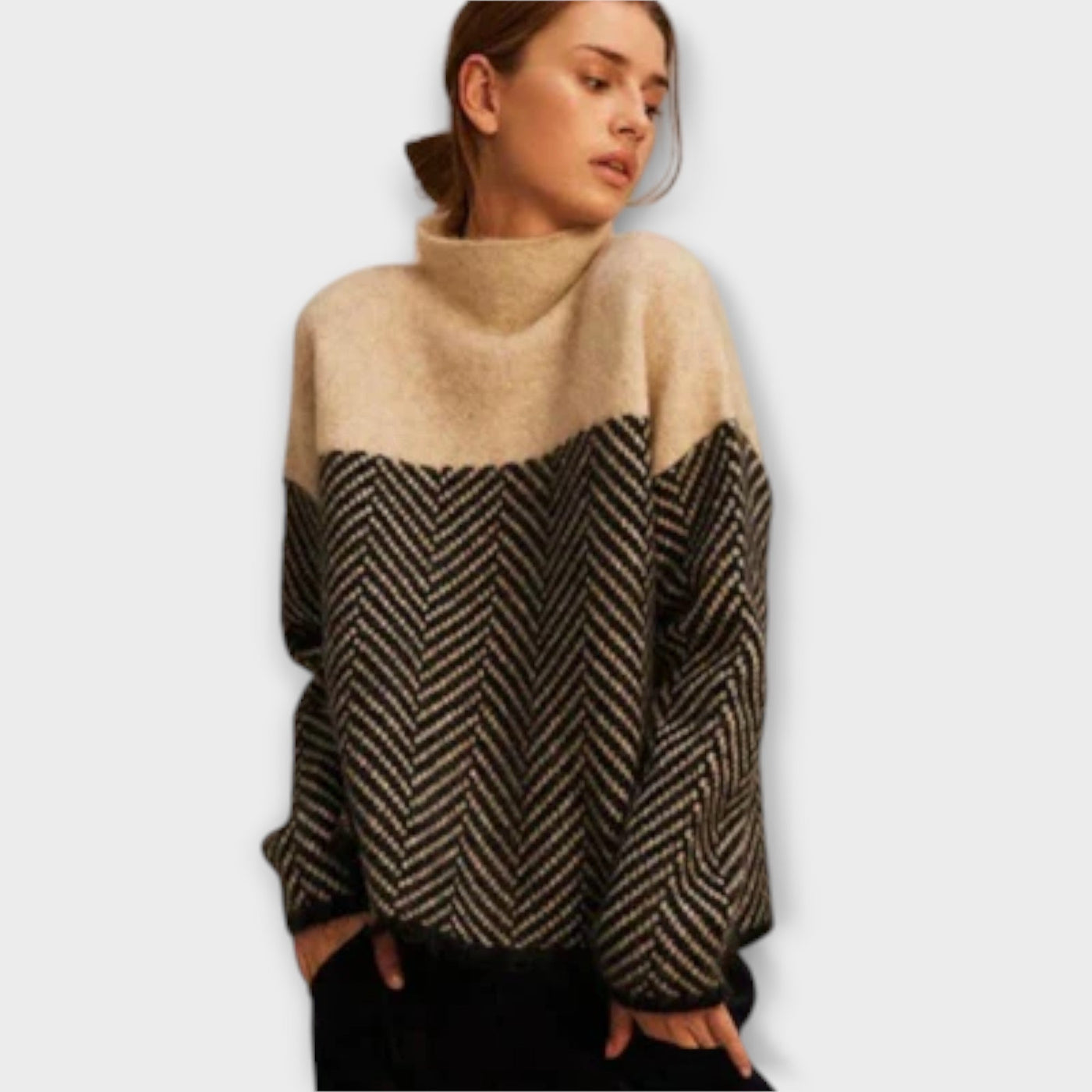 Maeve - Maglione dolcevita in morbido cashmere