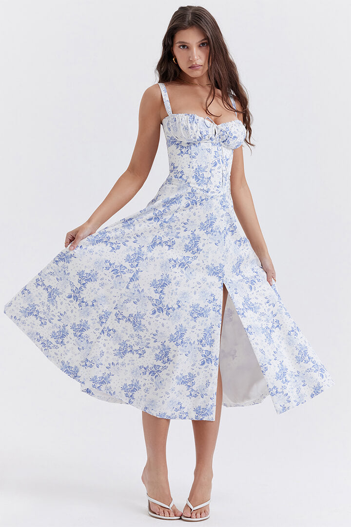 Midi Bustier Corset Sundress