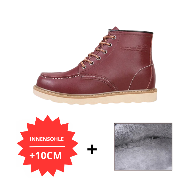 PAUL | Bottes avec doublure en laine +6CM +8CM +10CM