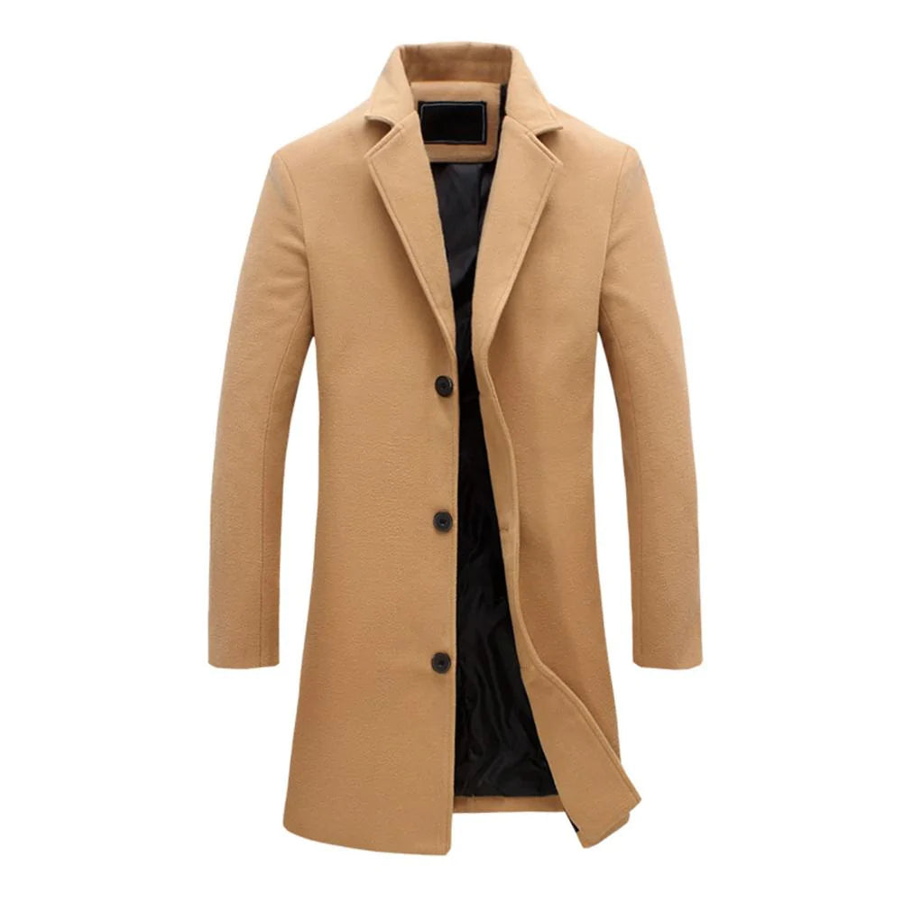 Josiah - Long winter jacket for men