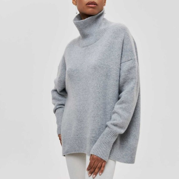 Katrielle - cozy turtleneck sweater