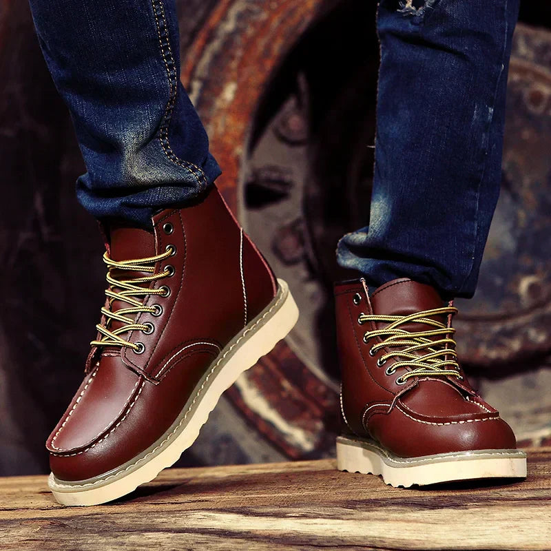 Dustin | Bottes d'hiver en cuir