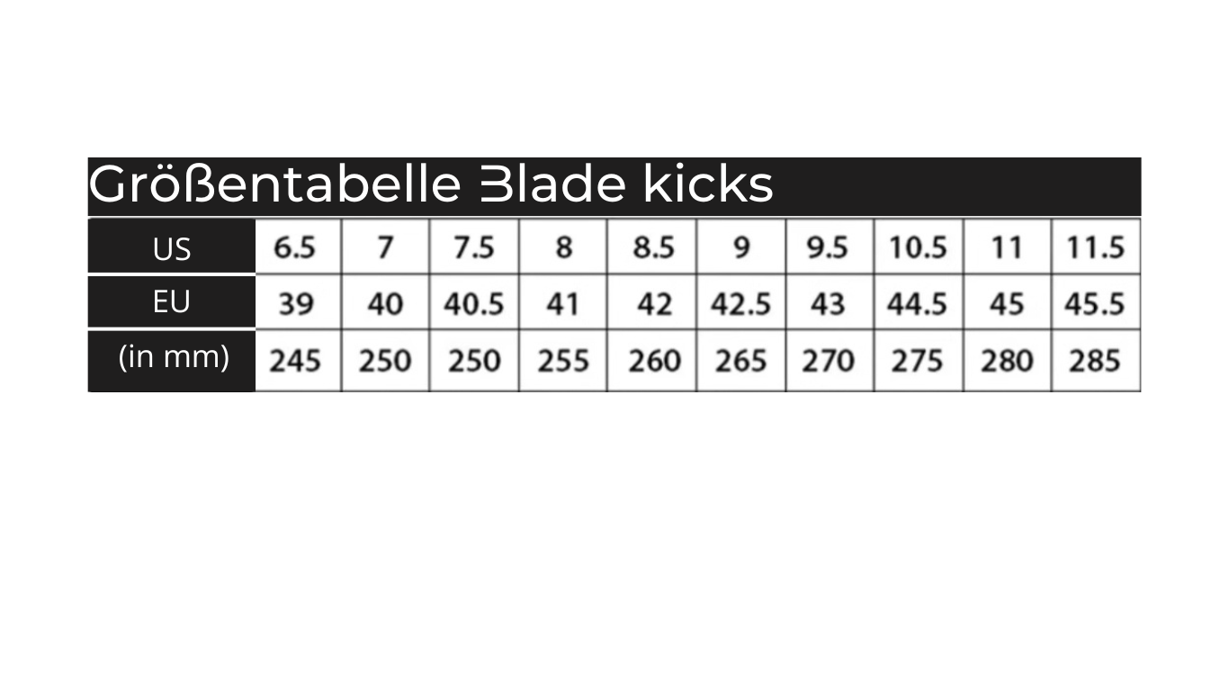 BLADE KICKS Rot +8CM Elevation