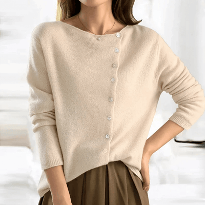 Velice - Elegant Buttoned Sweater