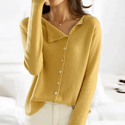 Velice - Elegant Buttoned Sweater