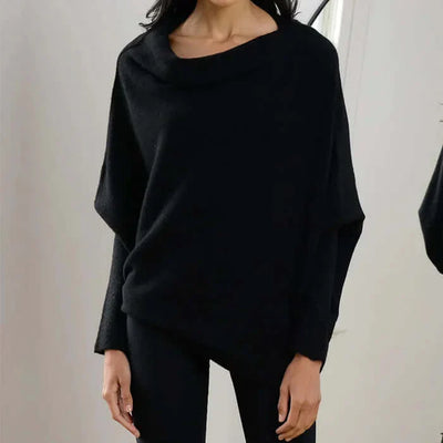 Asymmetric draped jumper